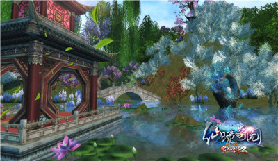 图片: 图9：《完美国际2》家园系统“凌云界”场景游戏截图.jpg