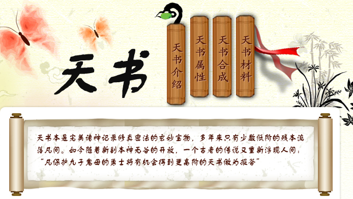 天书简介